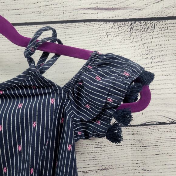 Pic Threads Girl's Cold Shoulder Romper Size S - Picture 4 of 9